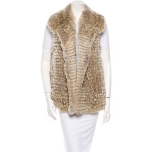 Vince Coyote Fur Vest size medium